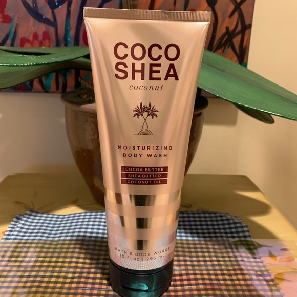 coco shea coconut body wash